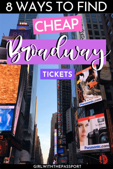 broadway cheap tickets last minute.